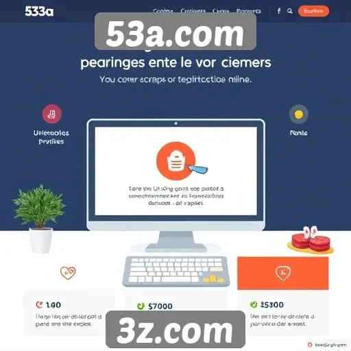 Destaques das funcionalidades do site 53a.com